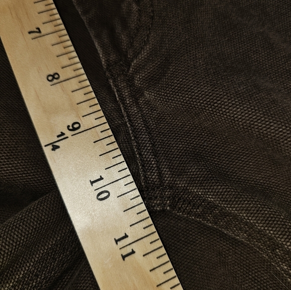 Duluth Trading Men's Brown Cargo Workwear pants Short 38x28 - Picture 13 of 14